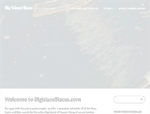 Tablet Screenshot of bigislandraces.com